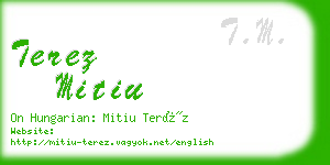 terez mitiu business card